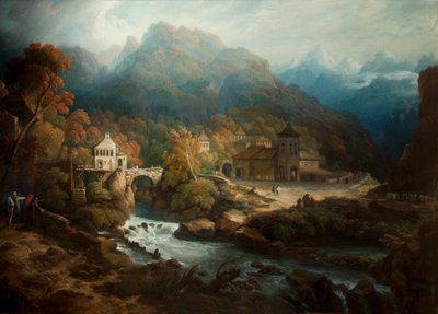 Le Montagne di Vietri da Philip Reinagle